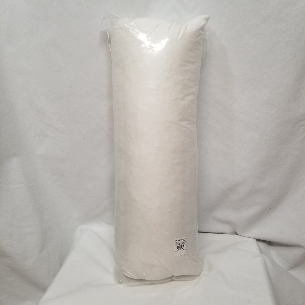 Pottery Barn New In Package White Cotton Fabric Feather Pillow Insert 20x20